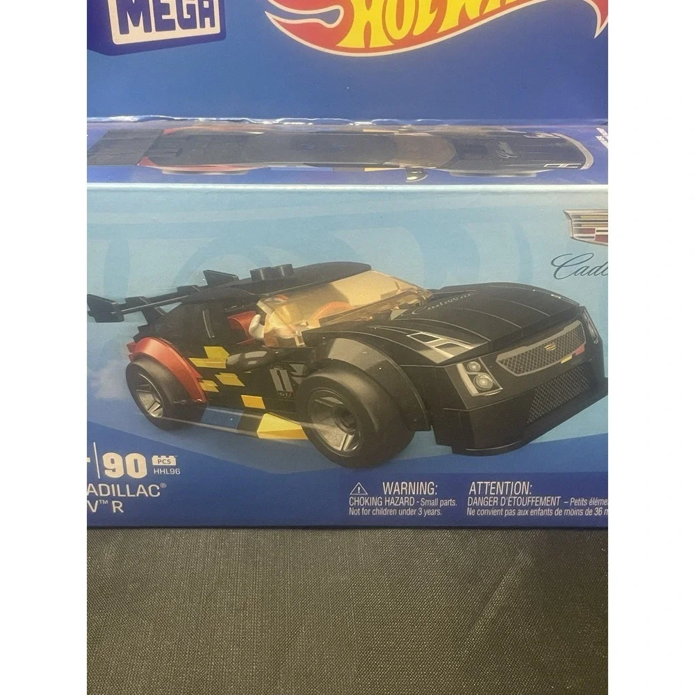 Mega Hot Wheels: 90pc '16 CADILLAC ATS-V R Building Set (2022) #HHL96‎